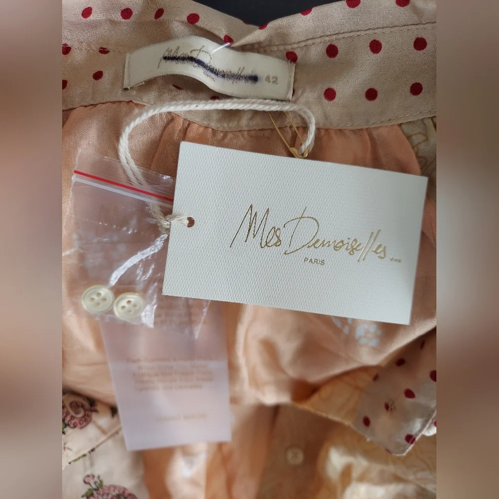 NWOT Free People Mes Demoiselles Paquerette Dress Size 42/US 10 - Picture 7 of 8